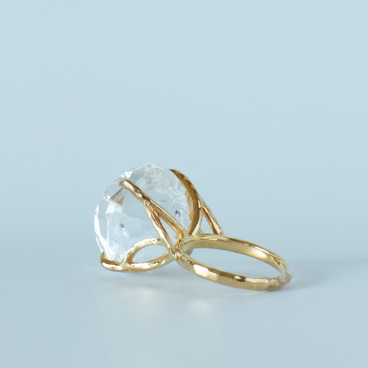Kakkomi Ring _ Quartz _ Oval