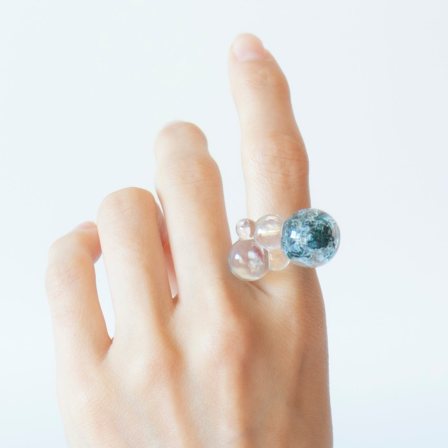 Cell Ring _ Chalcedony