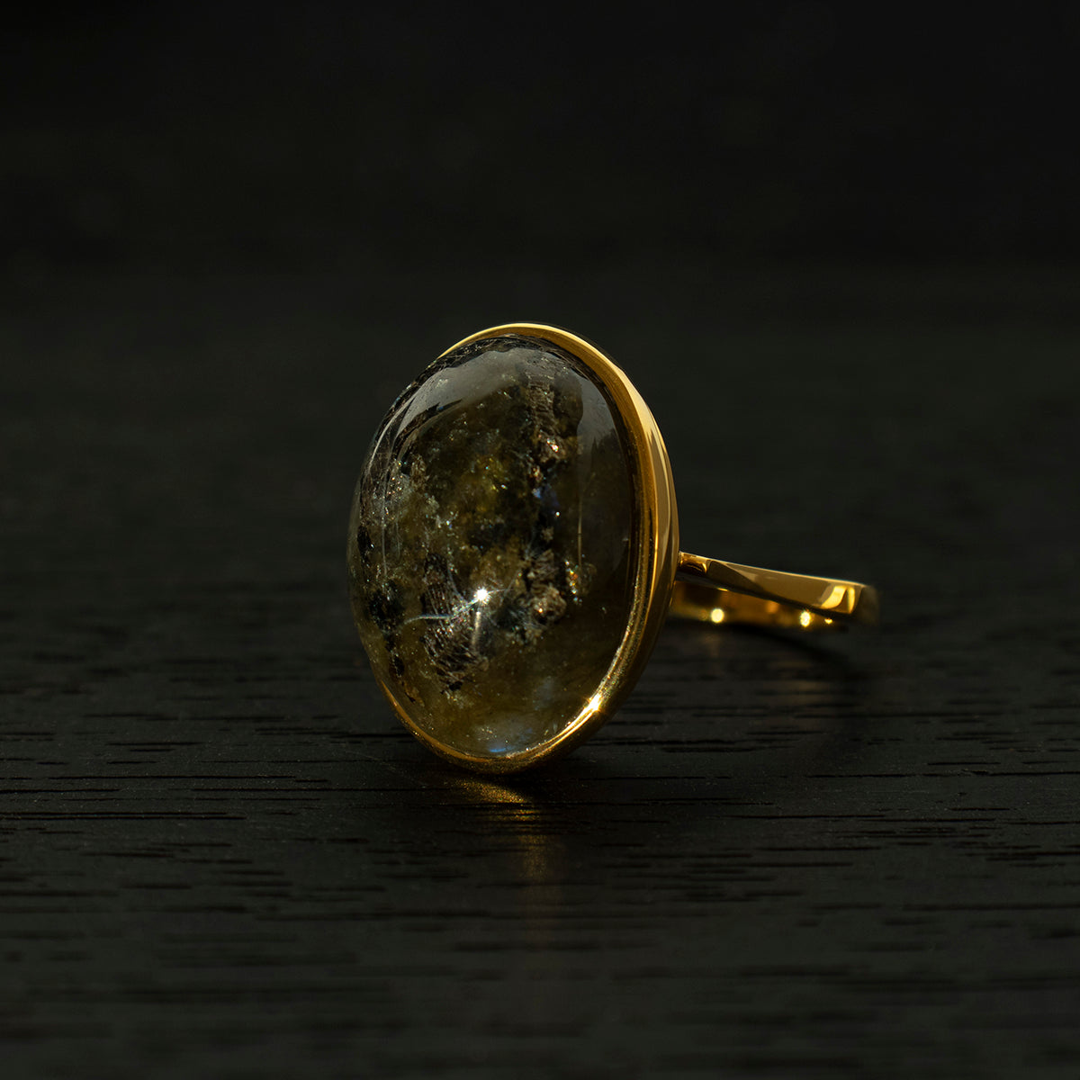 Labradorite Ring _ Dome #03