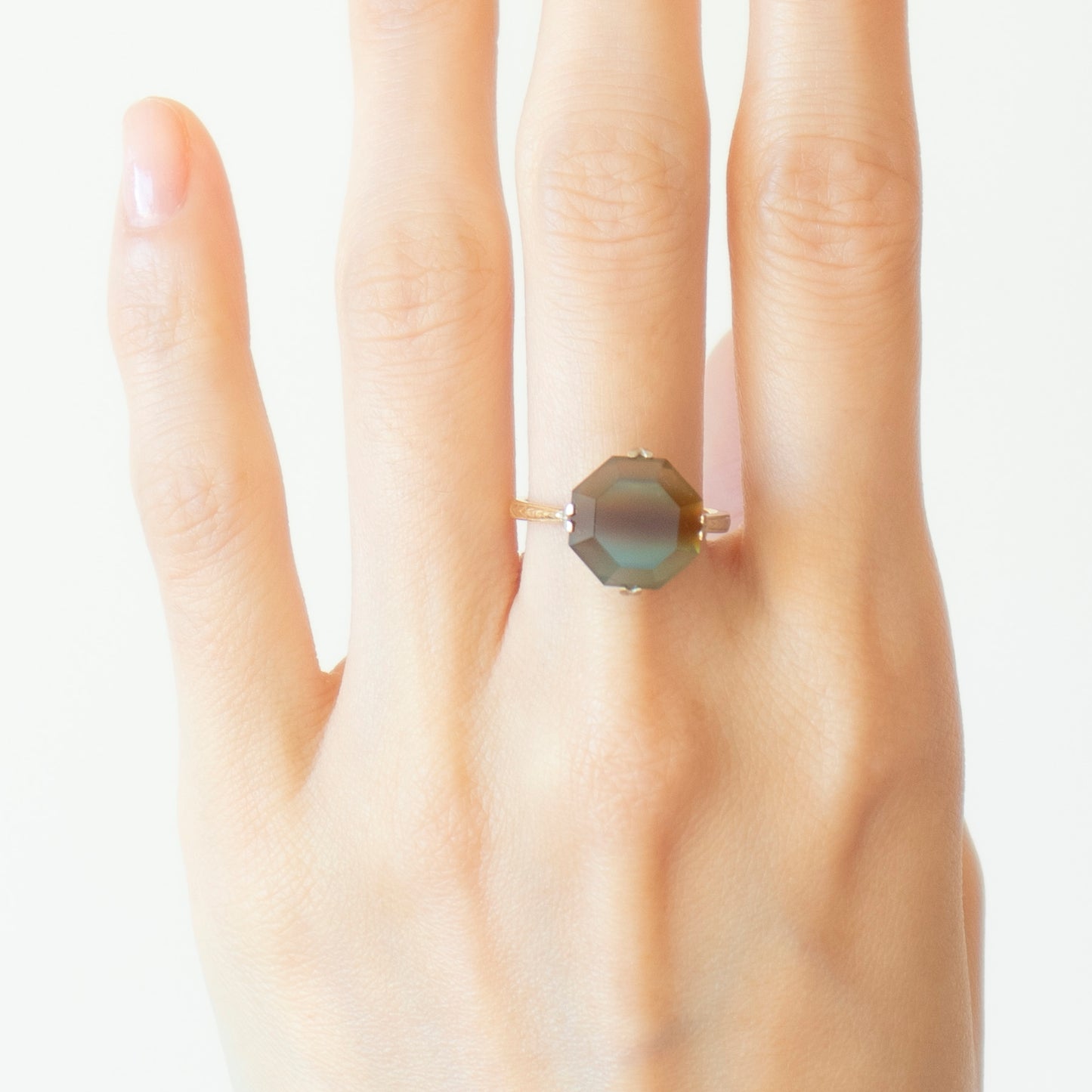 Molded Ring _ Picture Agate