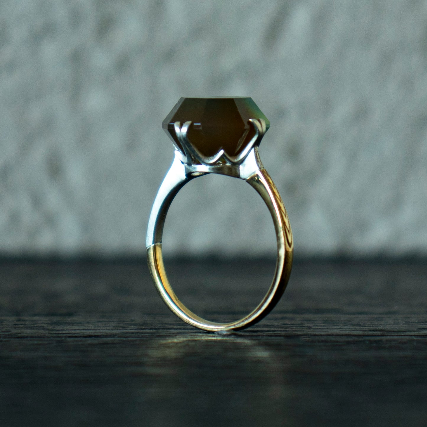 Molded Ring _ Picture Agate