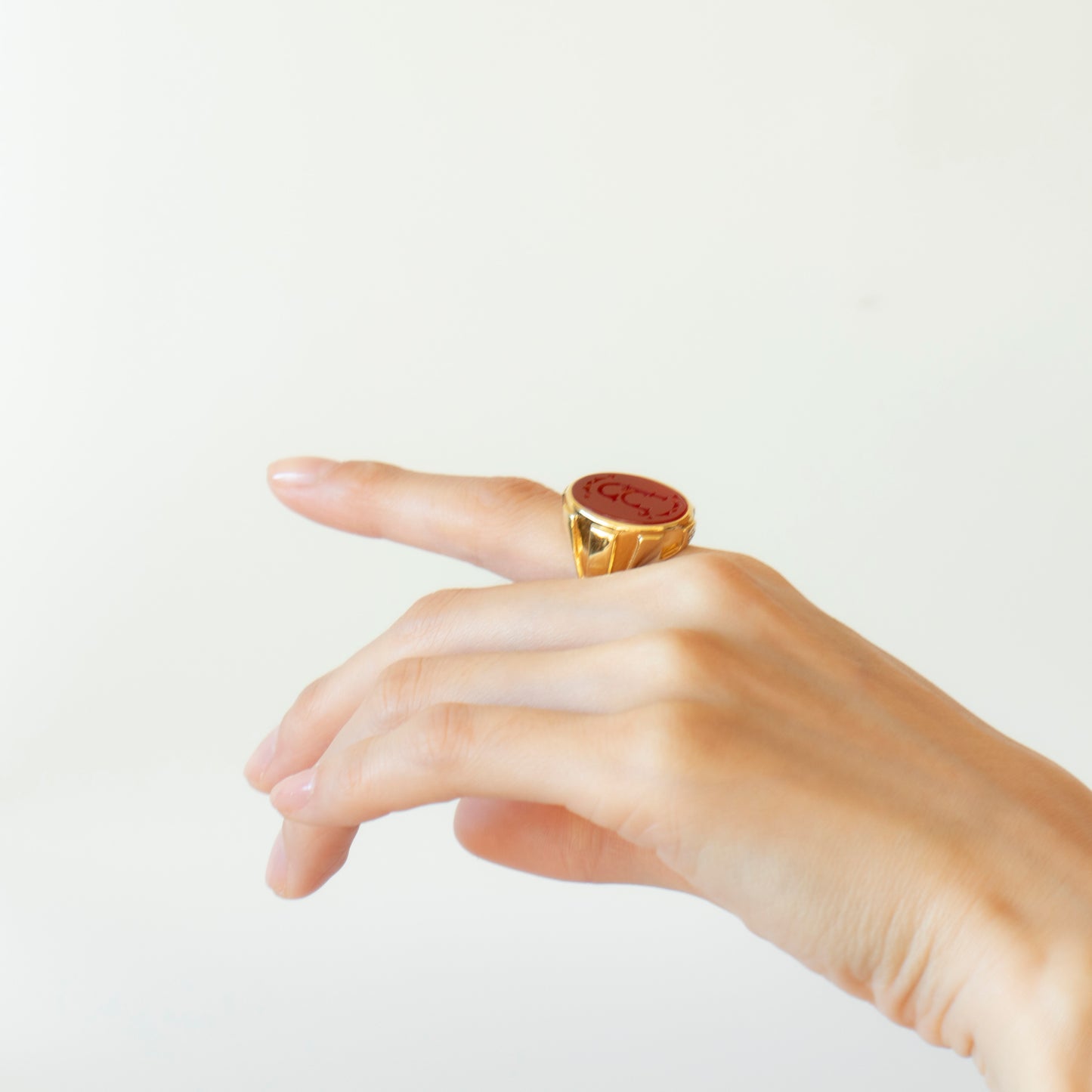 Signet Ring _ Carnelian