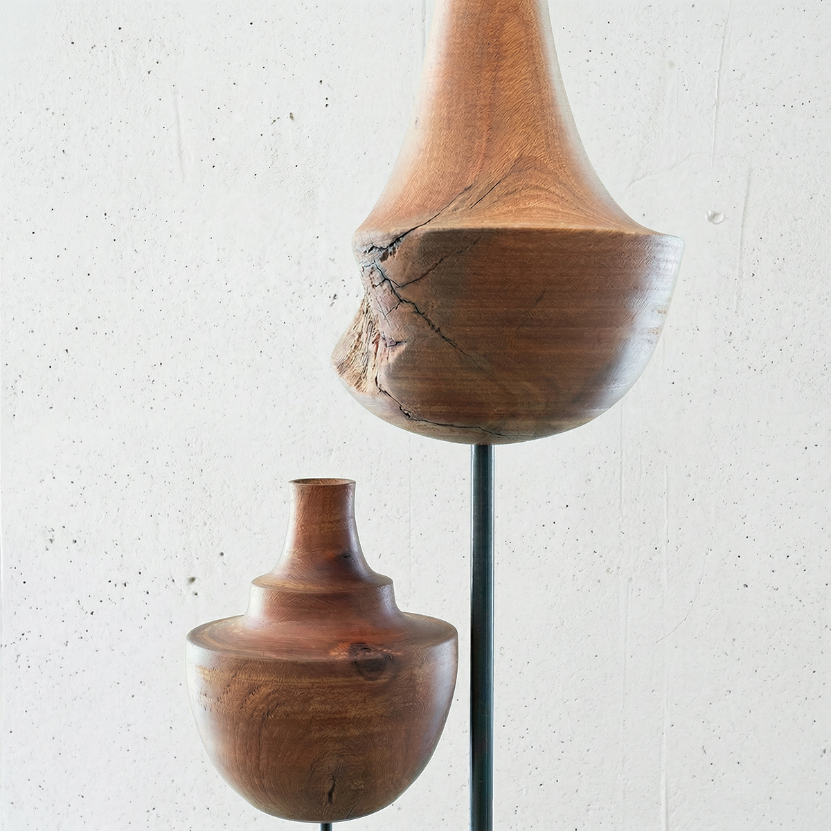 Sprig vase double_親子枝挿し