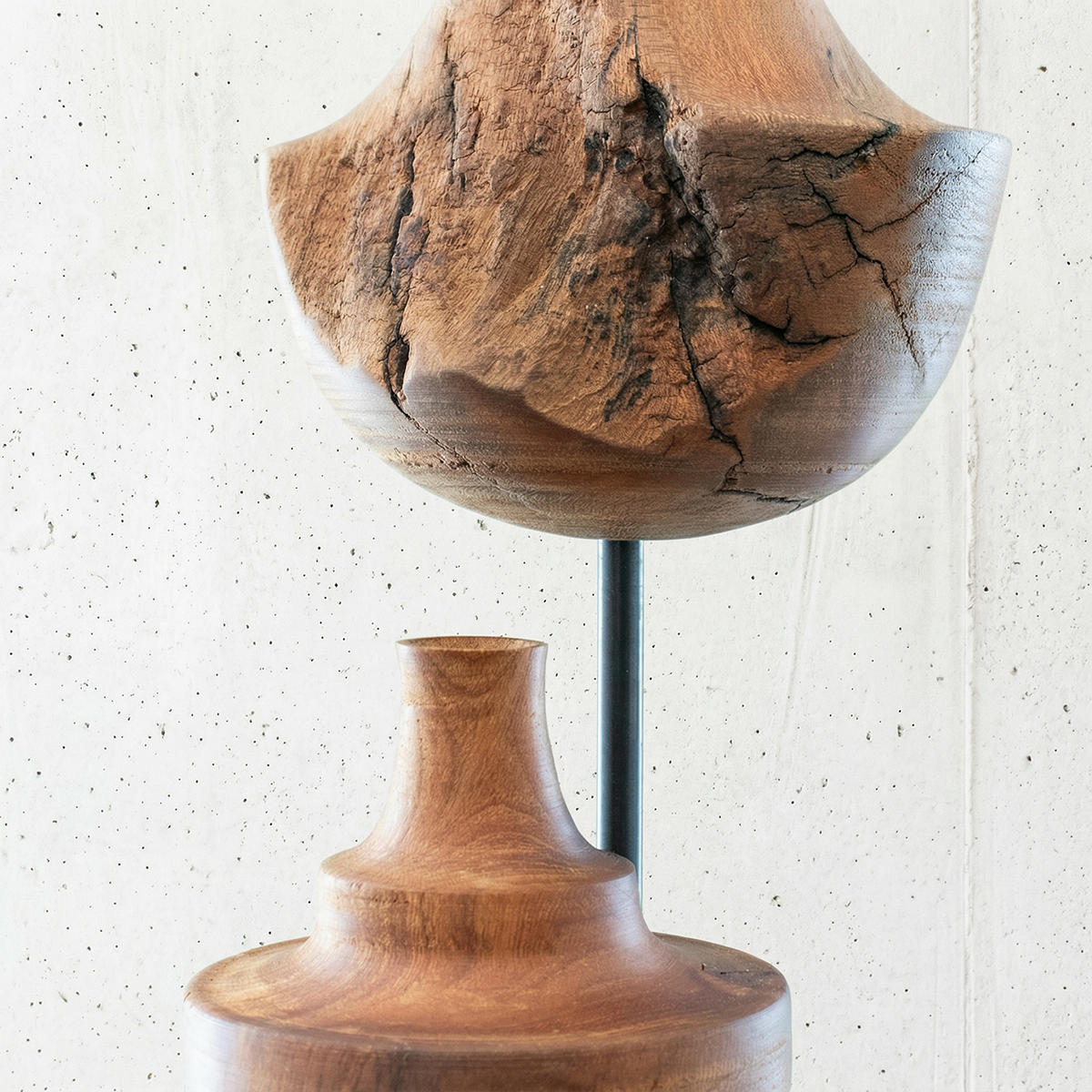 Sprig vase double_親子枝挿し