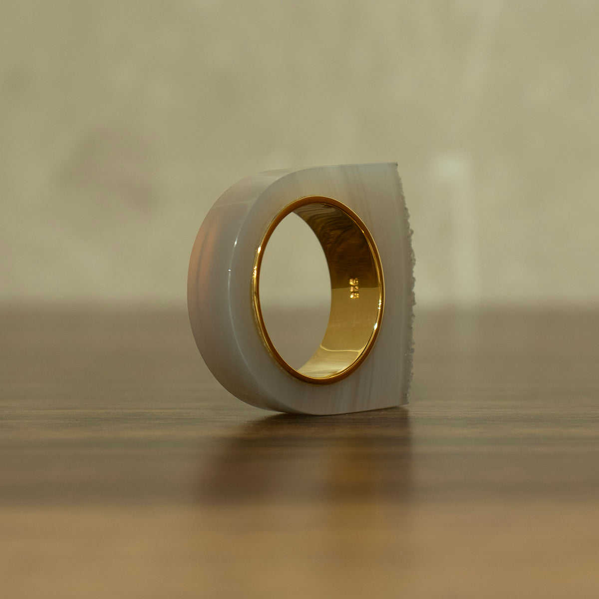 Crystal agate Ring #07