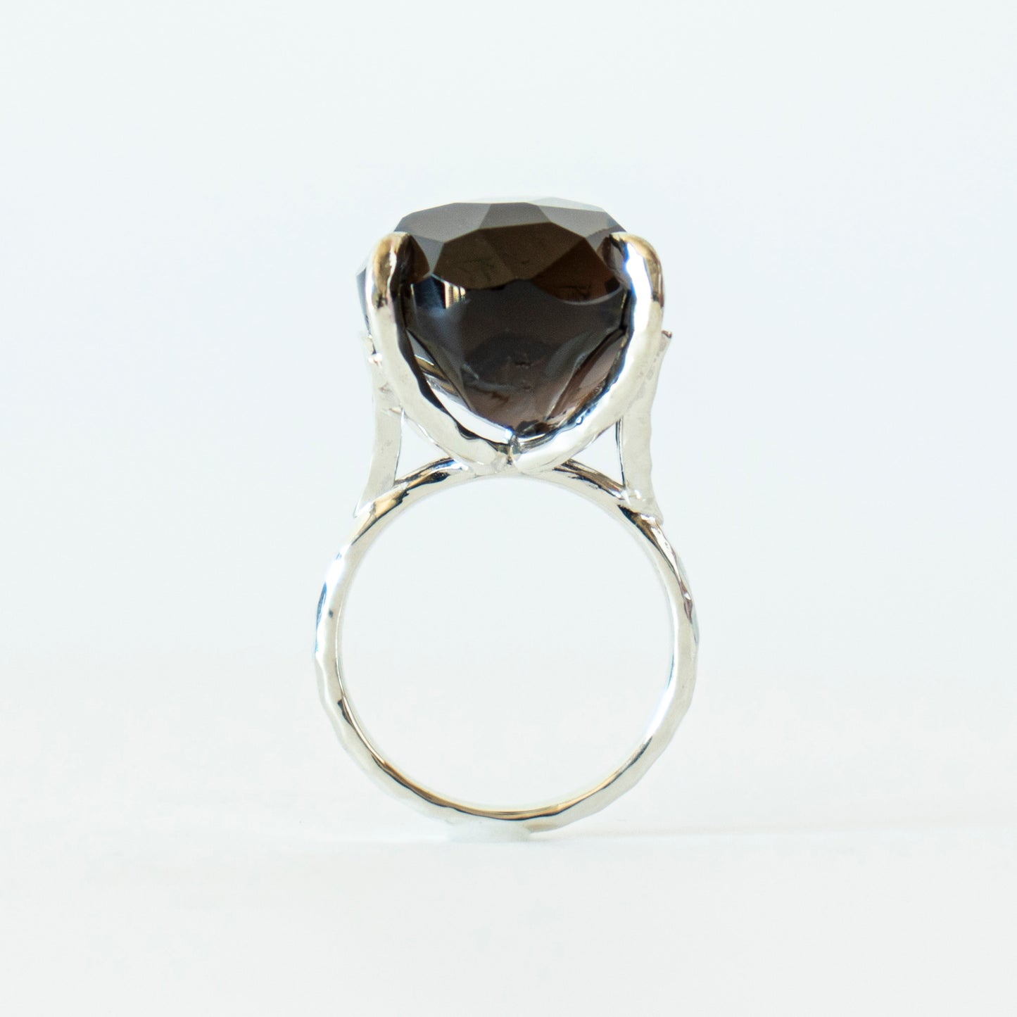 Kakkomi Ring _  Smoky Quartz _ Oval