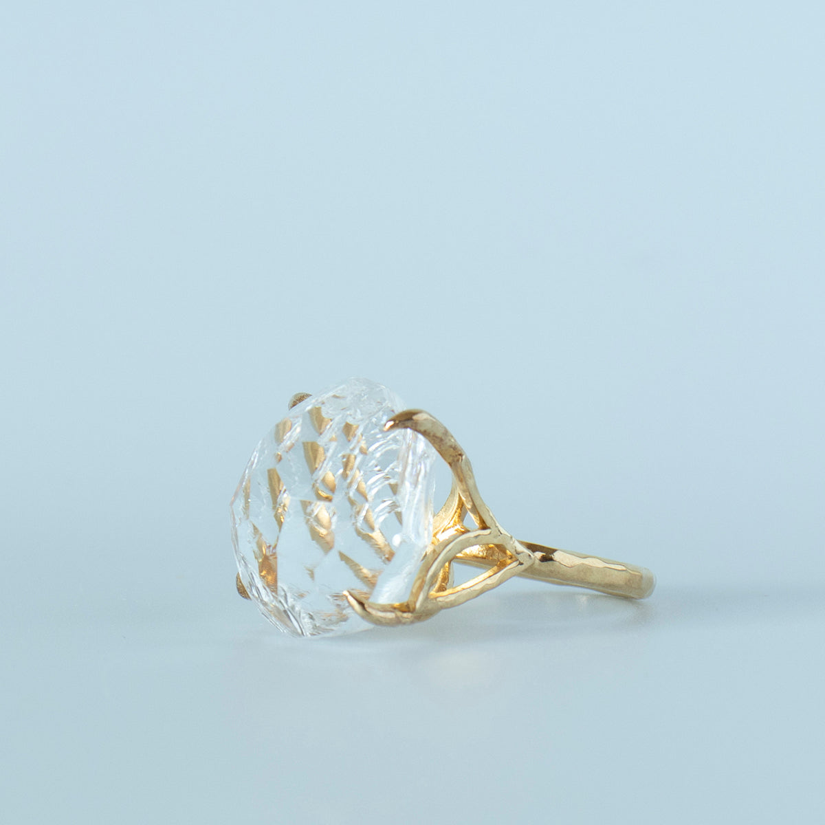 Kakkomi Ring _ Quartz _ Oval