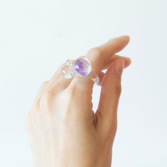 Cell Ring _ Amethyst