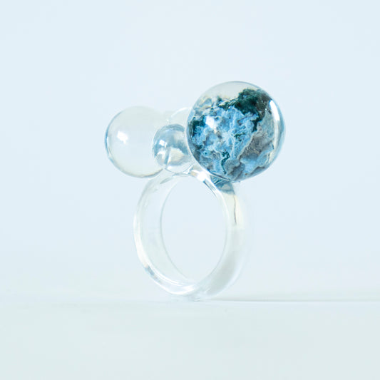 Cell Ring _ Chalcedony