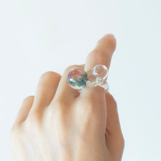 Cell Ring _ Tourmaline