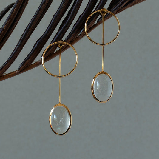 Rutile Quartz Pierce _ Dome #03