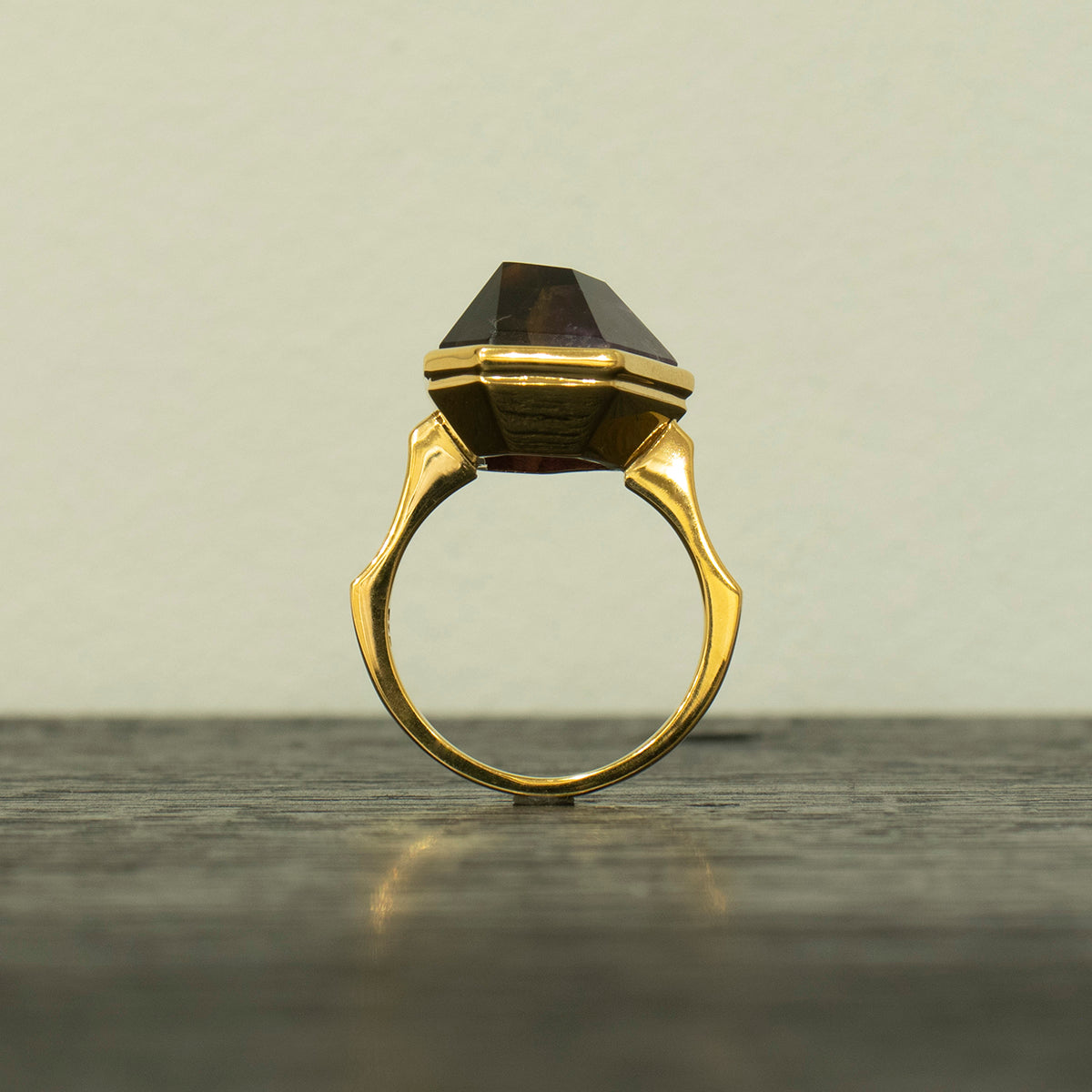 Amethyst Ring _ Polygon #01