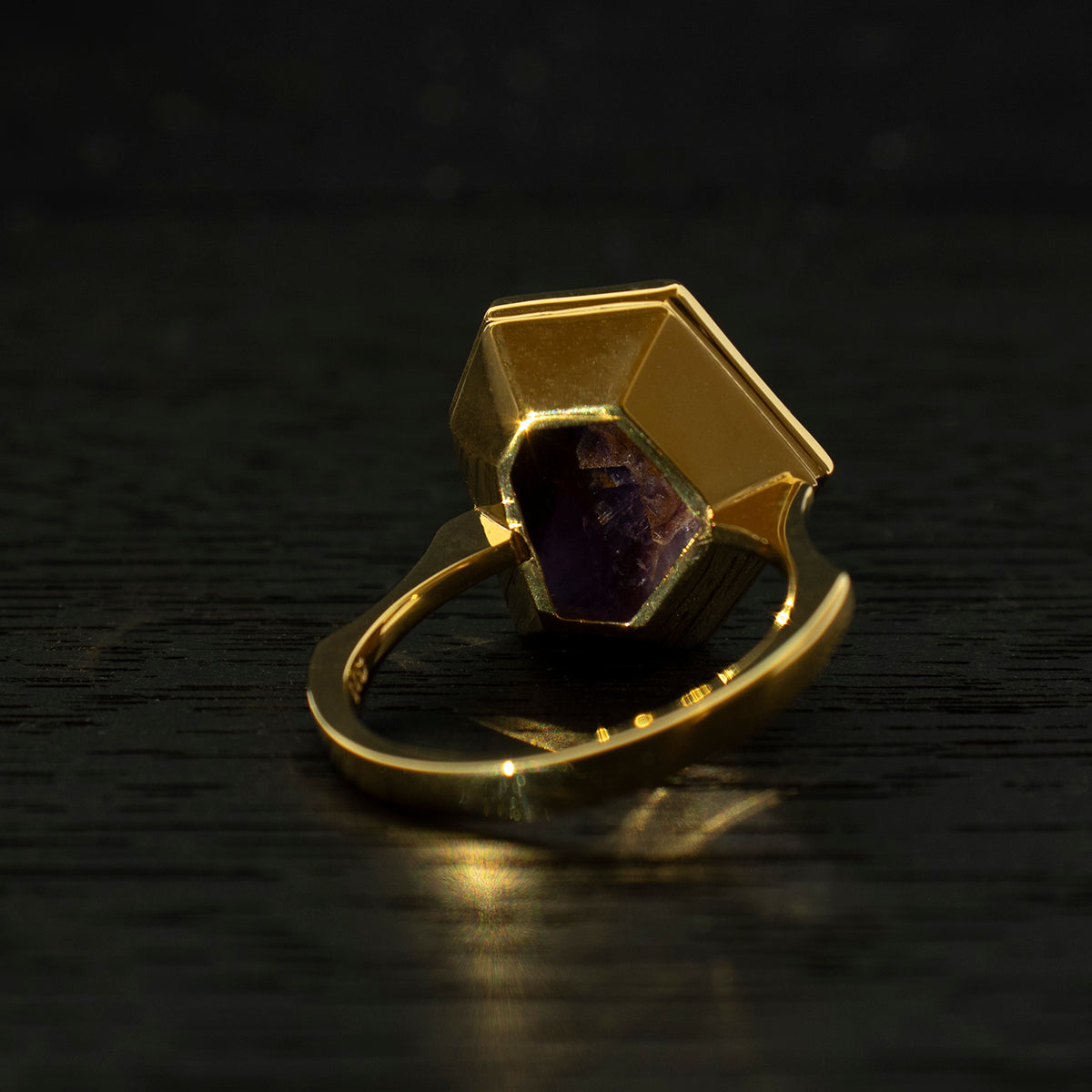 Amethyst Ring _ Polygon #01