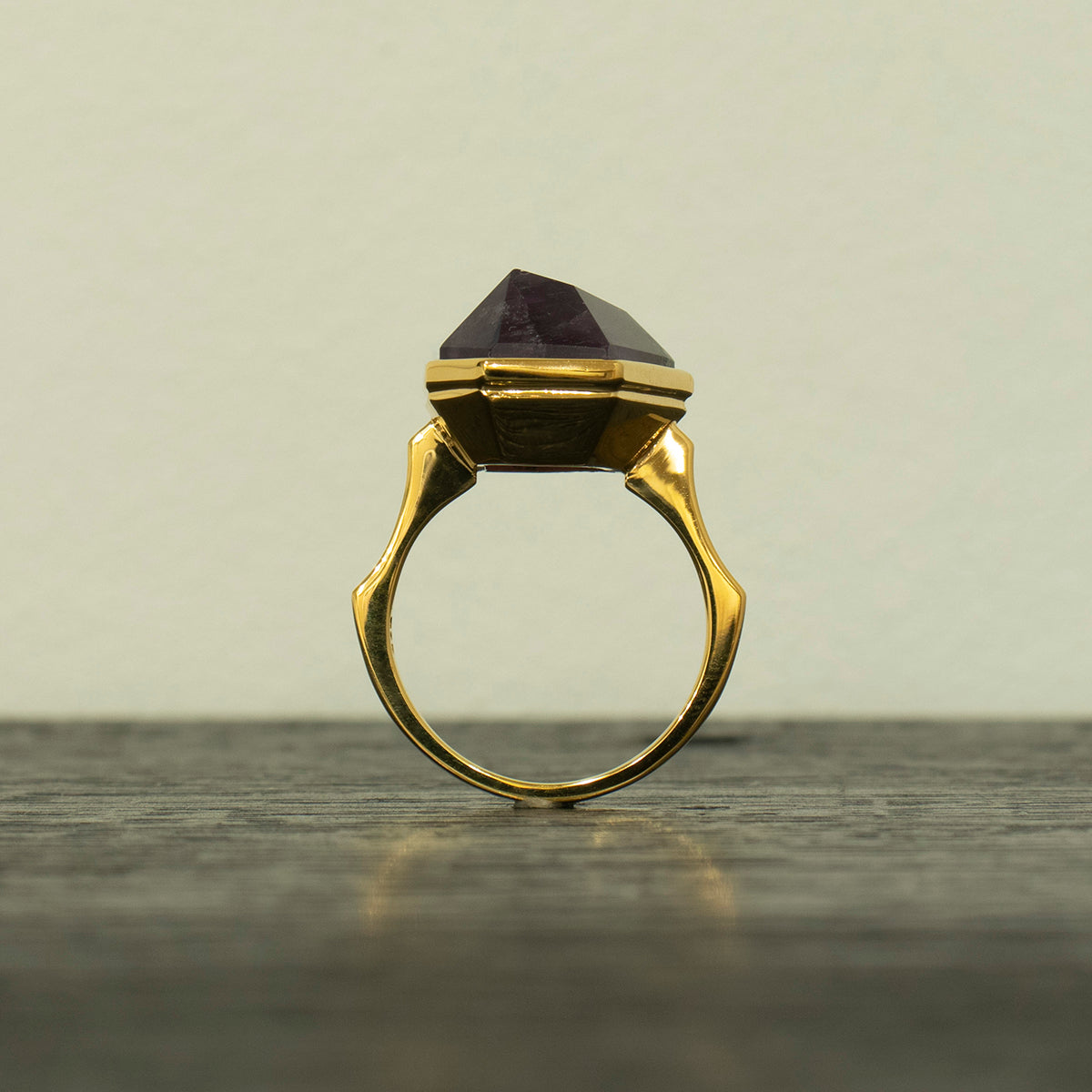 Amethyst Ring _ Polygon #02