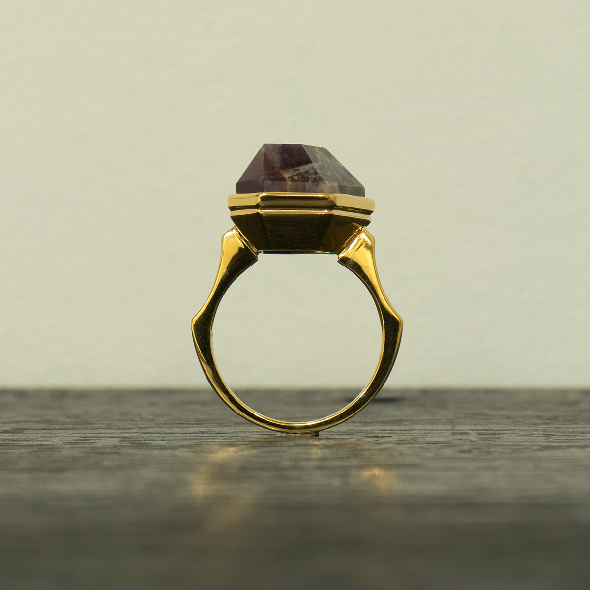 Amethyst Ring _ Polygon #03