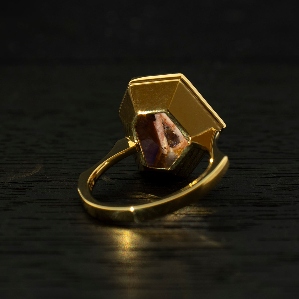 Amethyst Ring _ Polygon #03