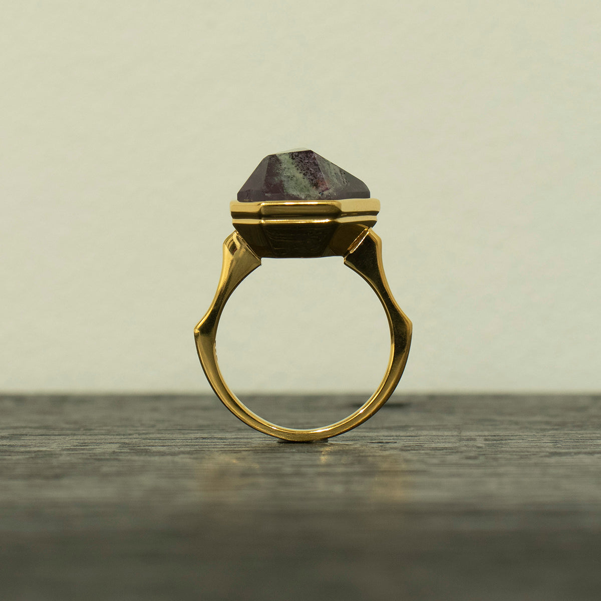 Amethyst Ring _ Polygon #04