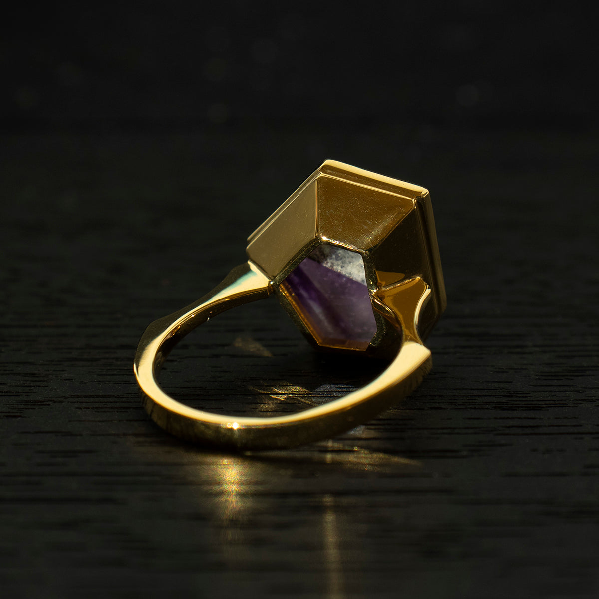 Amethyst Ring _ Polygon #04