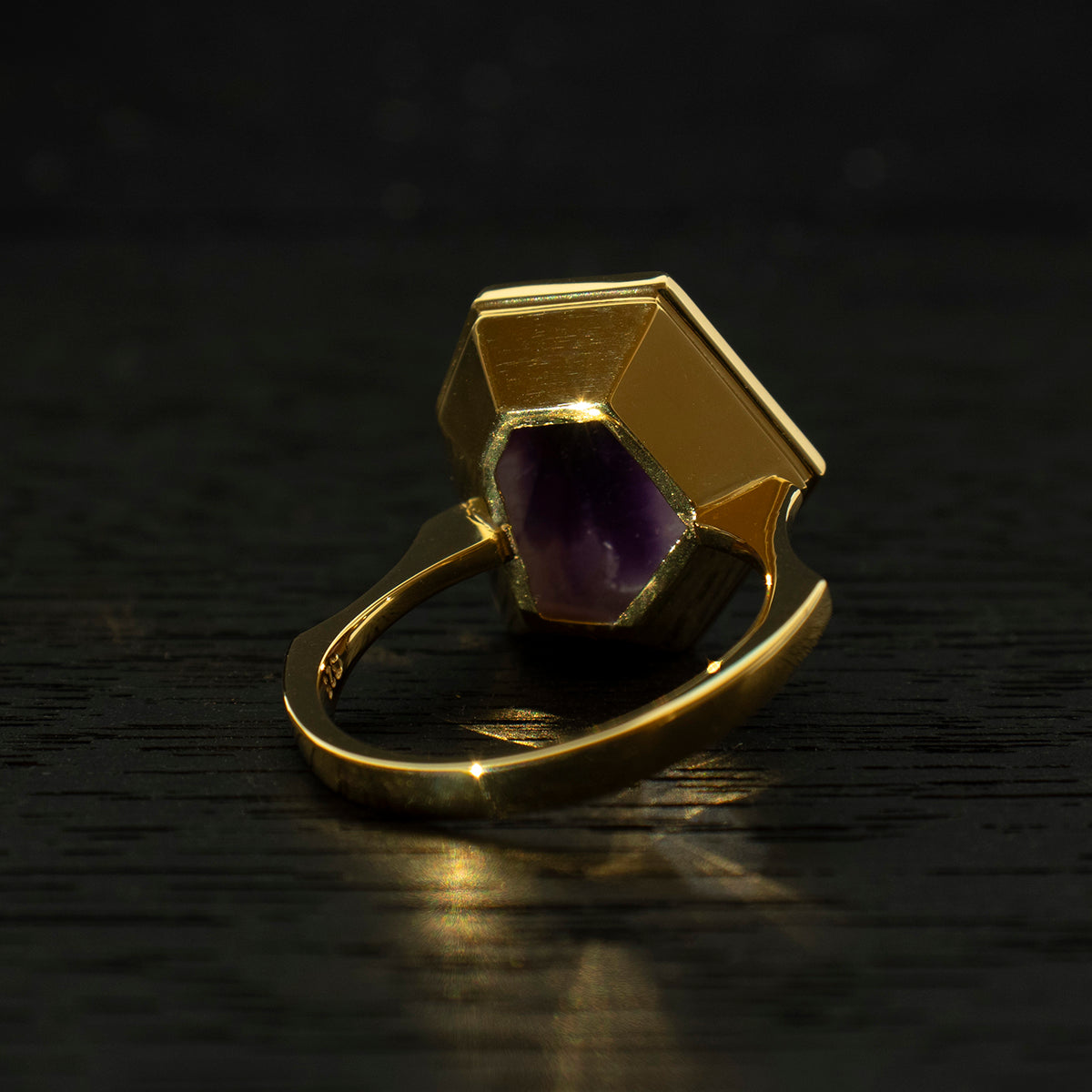 Amethyst Ring _ Polygon #05