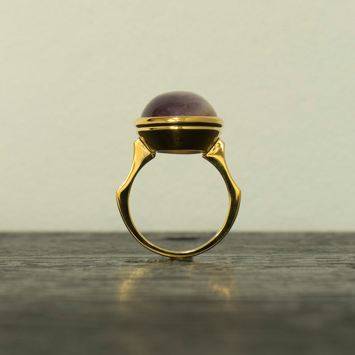Amethyst Ring _ Dome #01