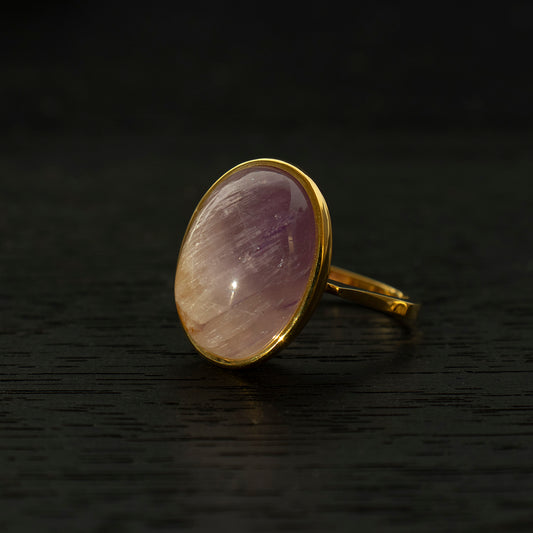 Amethyst Ring _ Dome #01