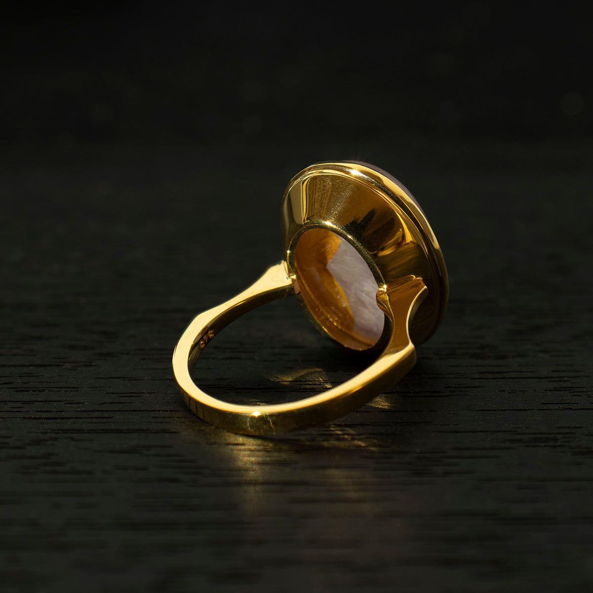 Amethyst Ring _ Dome #01