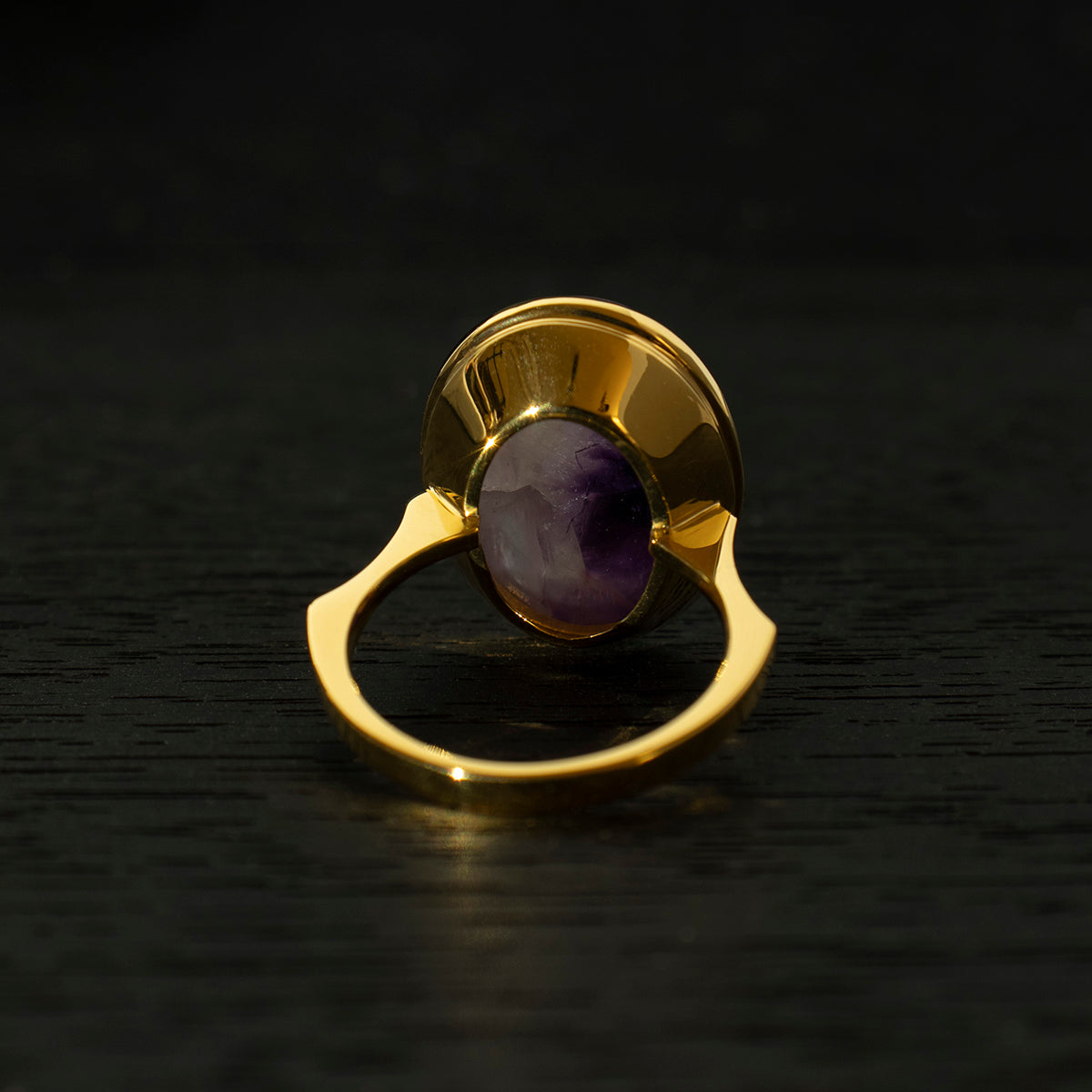 Amethyst Ring _ Dome #02