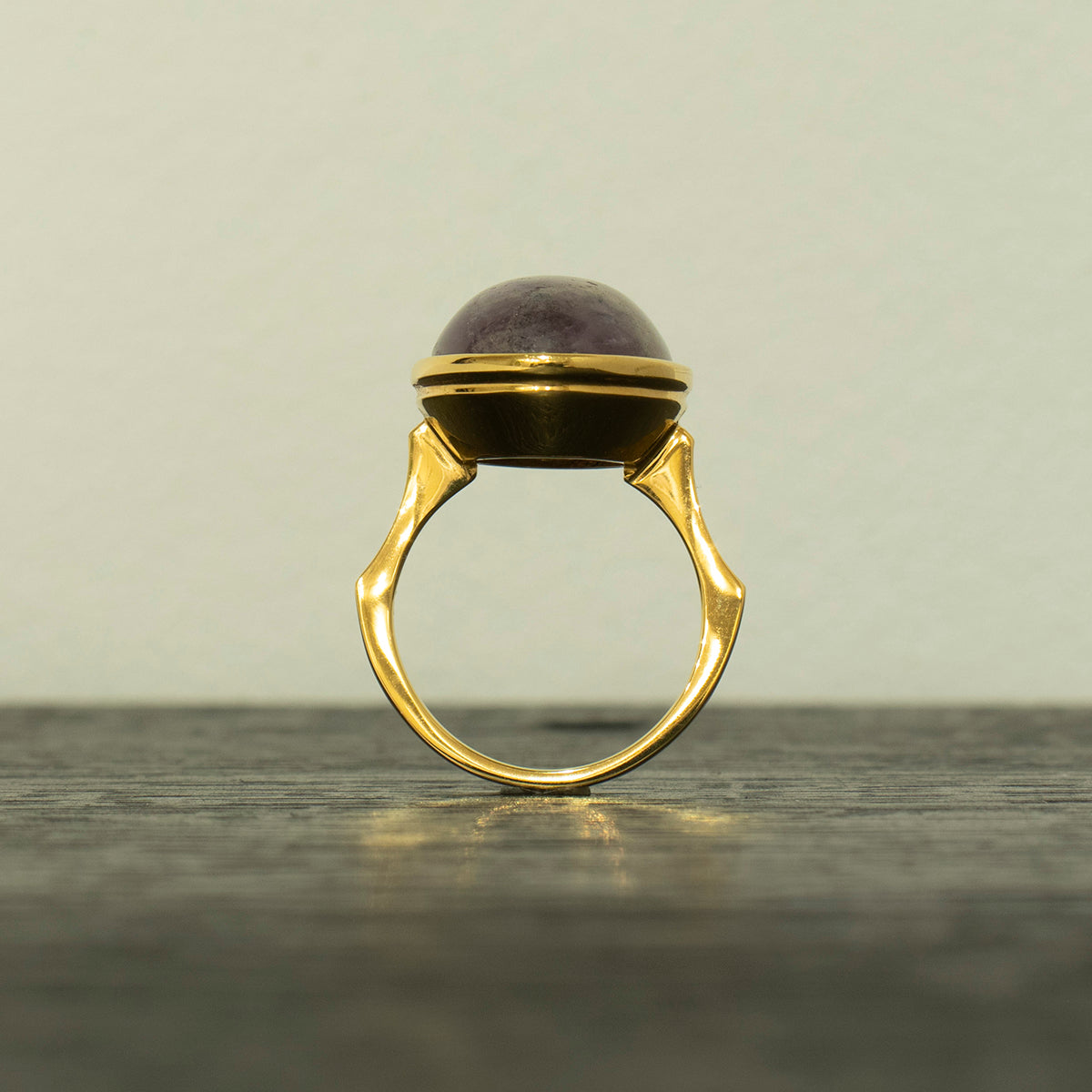 Amethyst Ring _ Dome #03