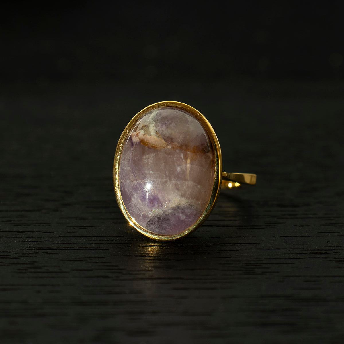 Amethyst Ring _ Dome #03