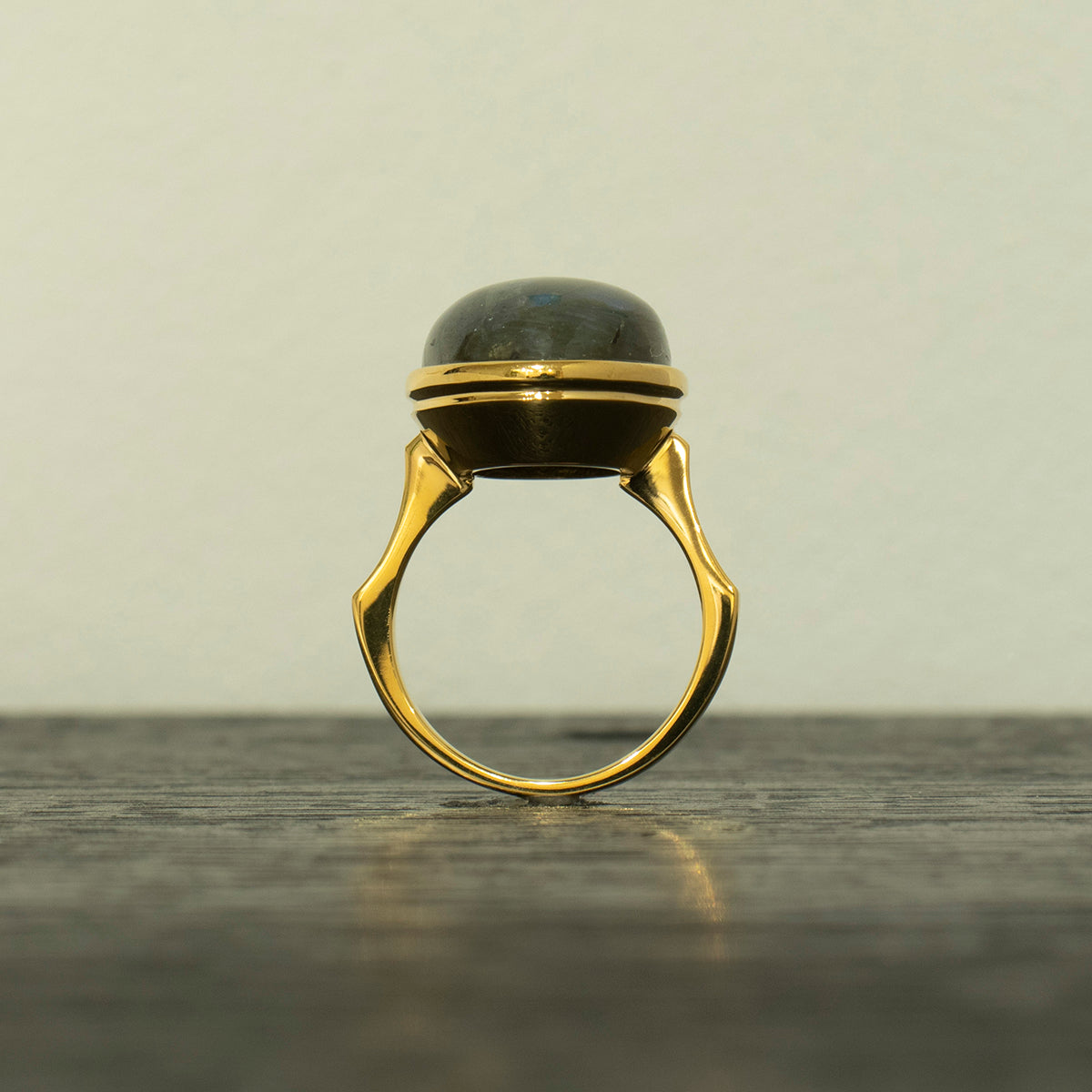Labradorite Ring _ Dome #02