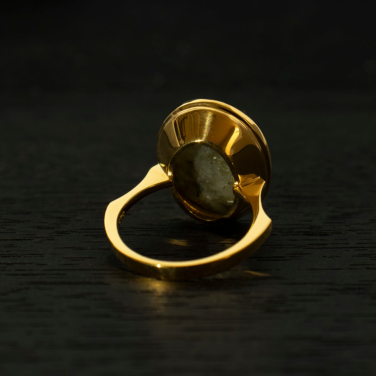 Labradorite Ring _ Dome #02