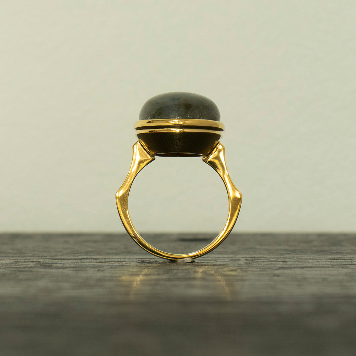 Labradorite Ring _ Dome #04