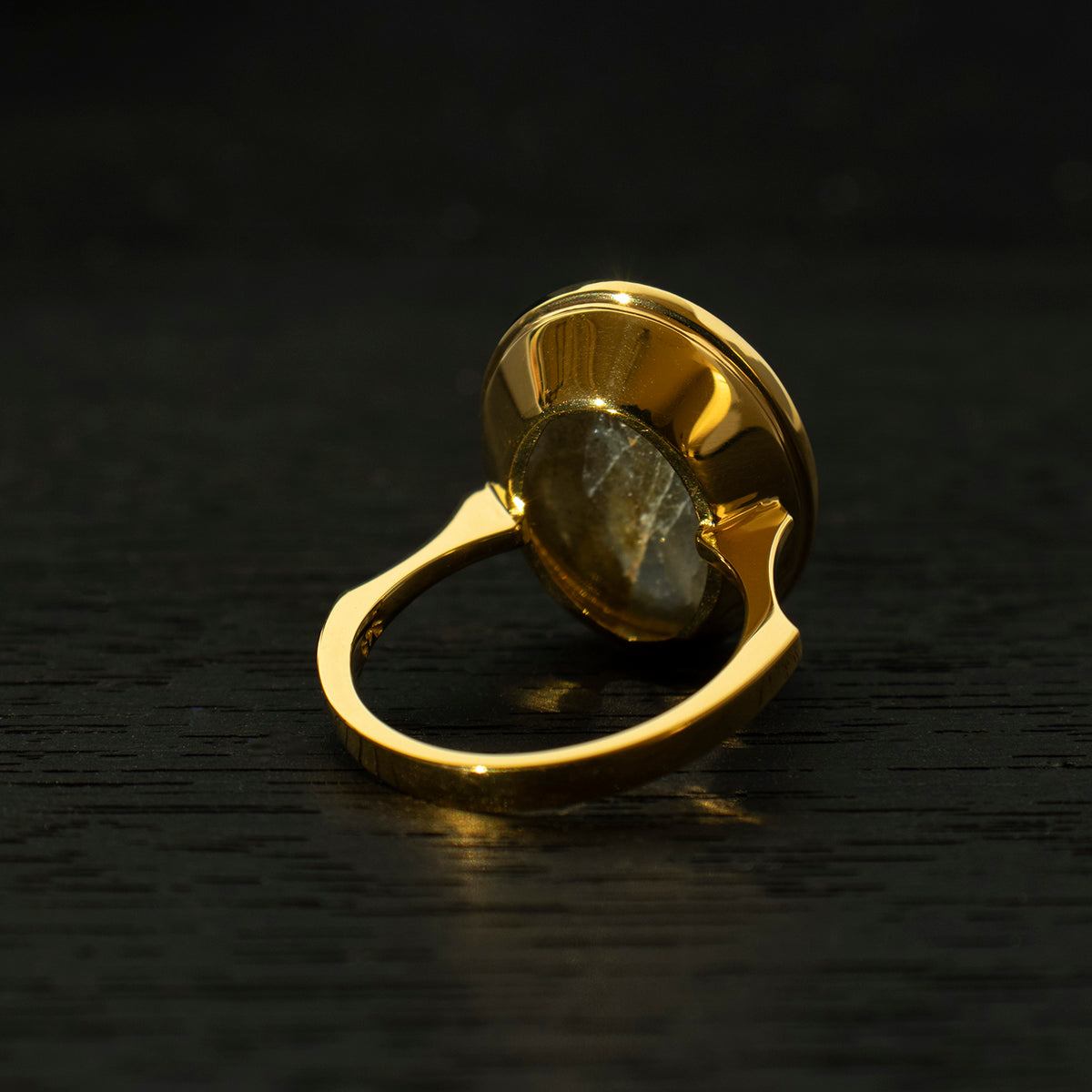 Labradorite Ring _ Dome #05