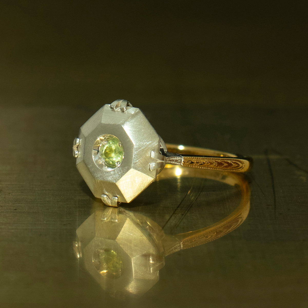 Molded Ring _ Peridot