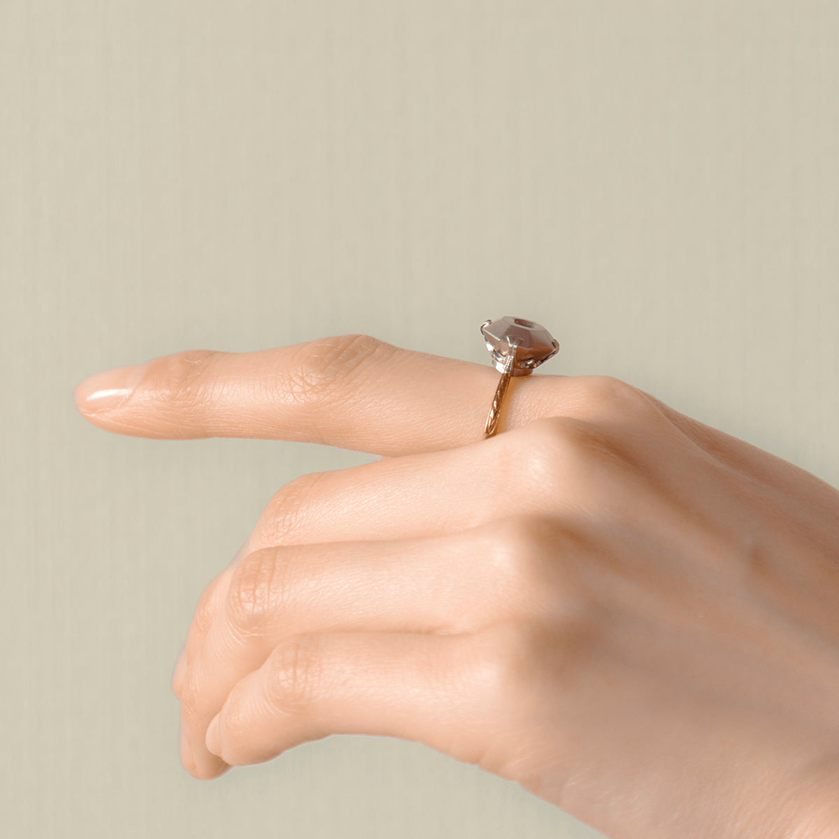 Molded Ring _ Garnet