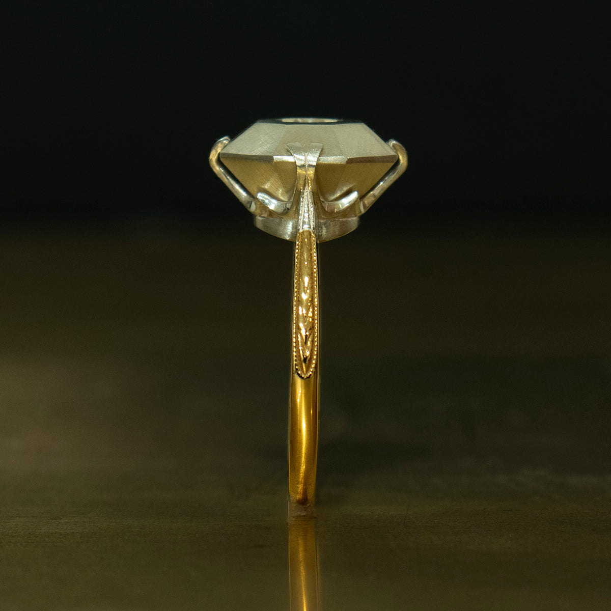 Molded Ring _ Garnet