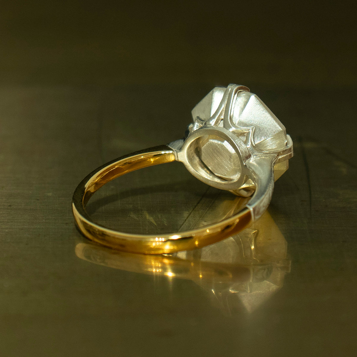 Molded Ring _ London Blue Topaz