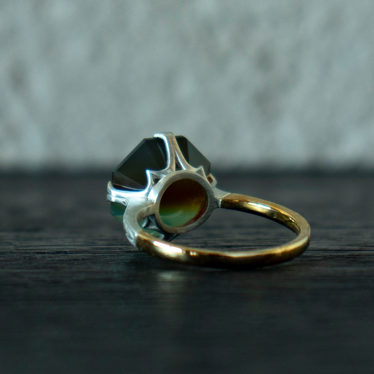 Molded Ring _ Picture Agate