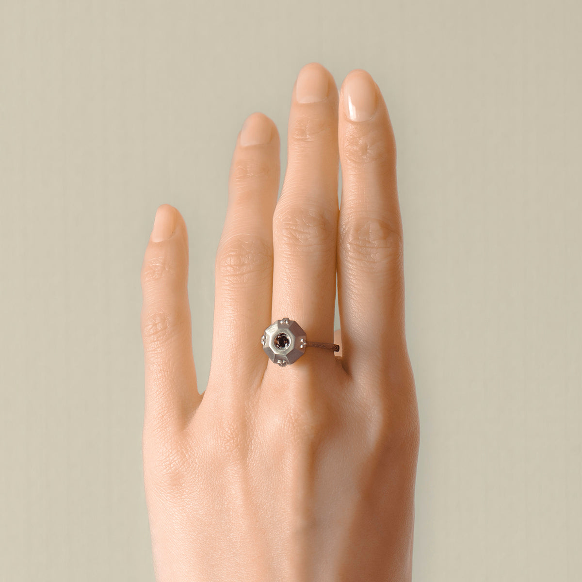 Molded Ring _ Smoky Quartz