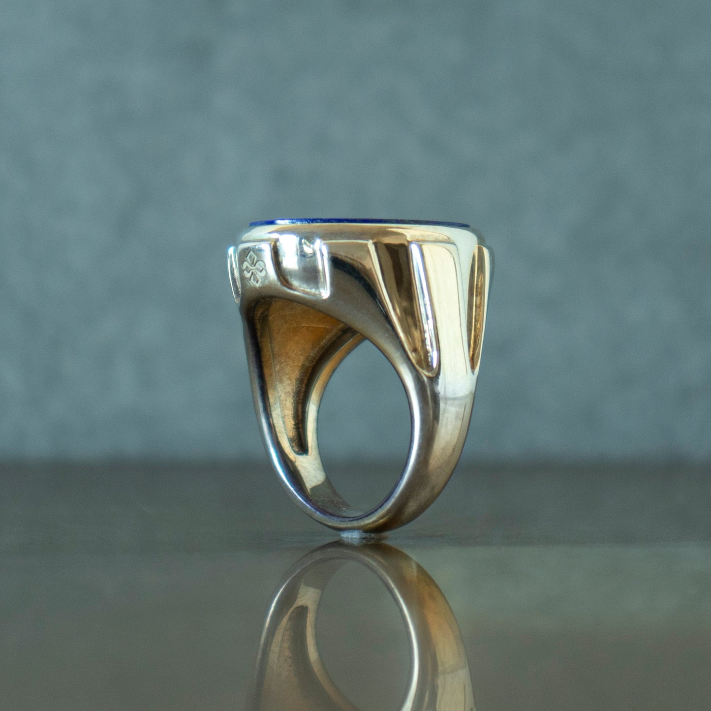 Signet Ring _ Lapis Lazuli