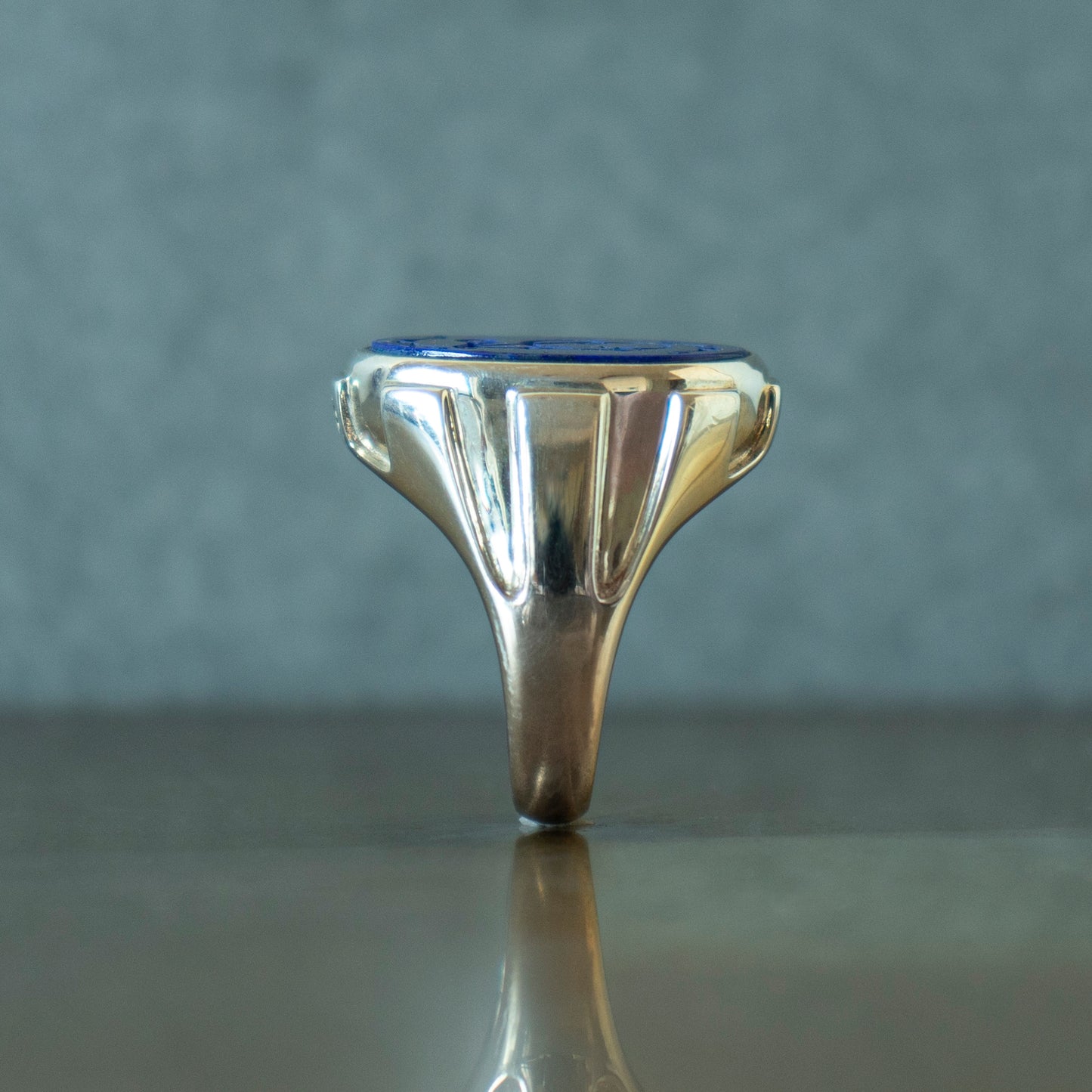 Signet Ring _ Lapis Lazuli