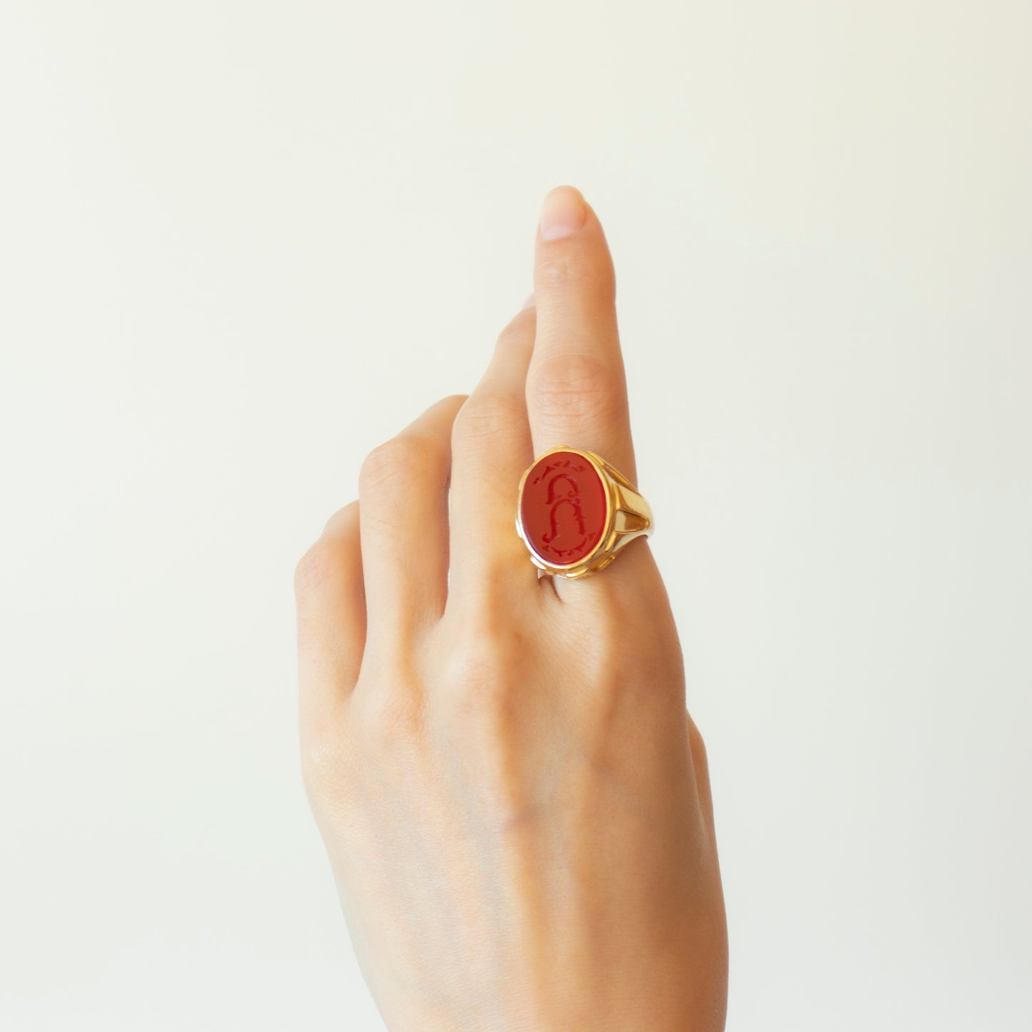 Signet Ring _ Carnelian